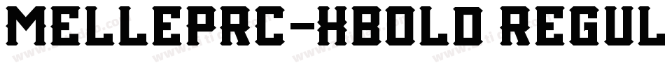 MEllePRC-Xbold Regul字体转换